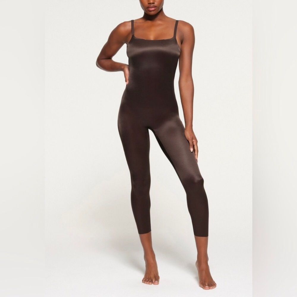SKIMS Simple Bare Barely There Low Back Catsuit